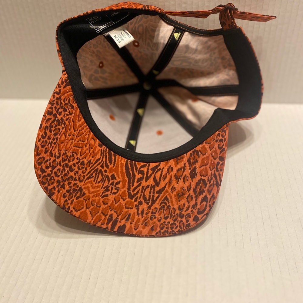 adidas women’s Orange Leopard Pattern adjustable … - image 5